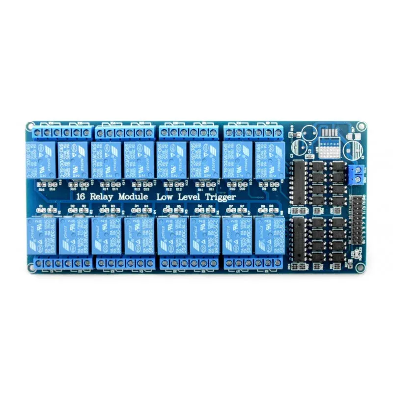 16 Channel 5V Relay Module with Optocoupler