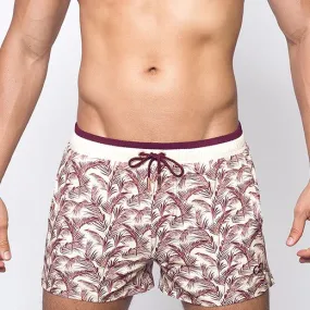 2eros Pastel Hawaii 3" swim short