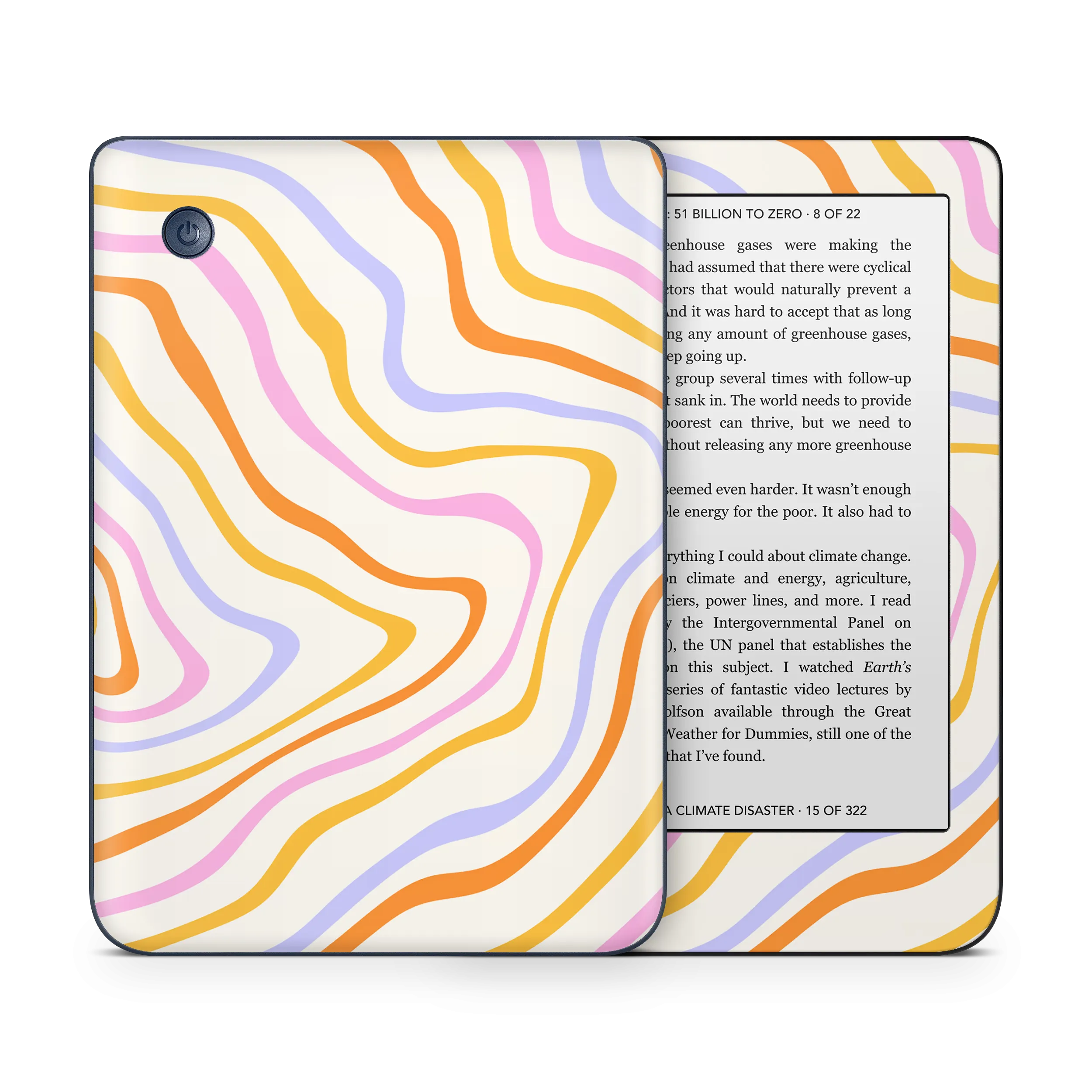 Abstract Rainbow Kobo Skin