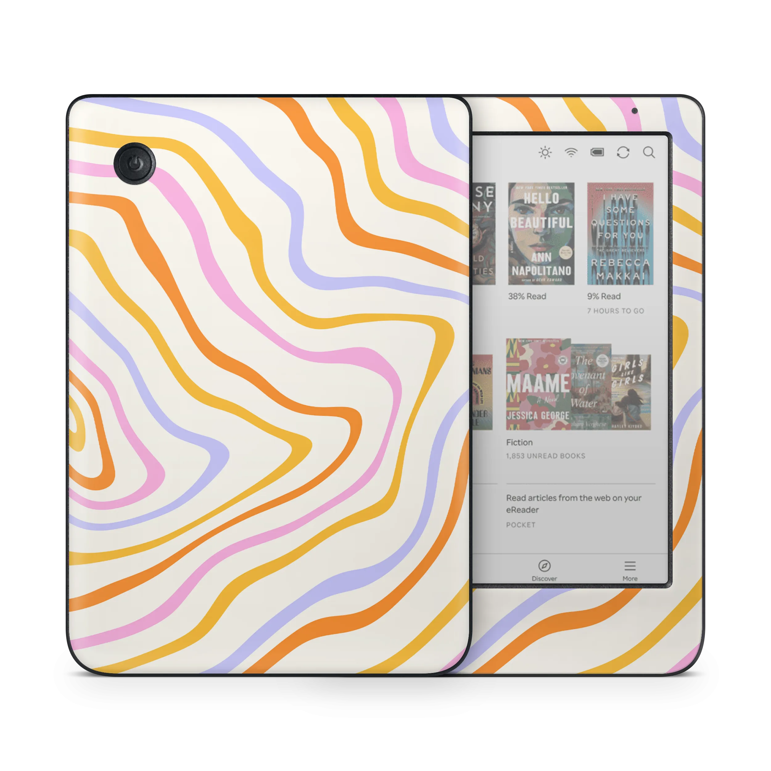 Abstract Rainbow Kobo Skin