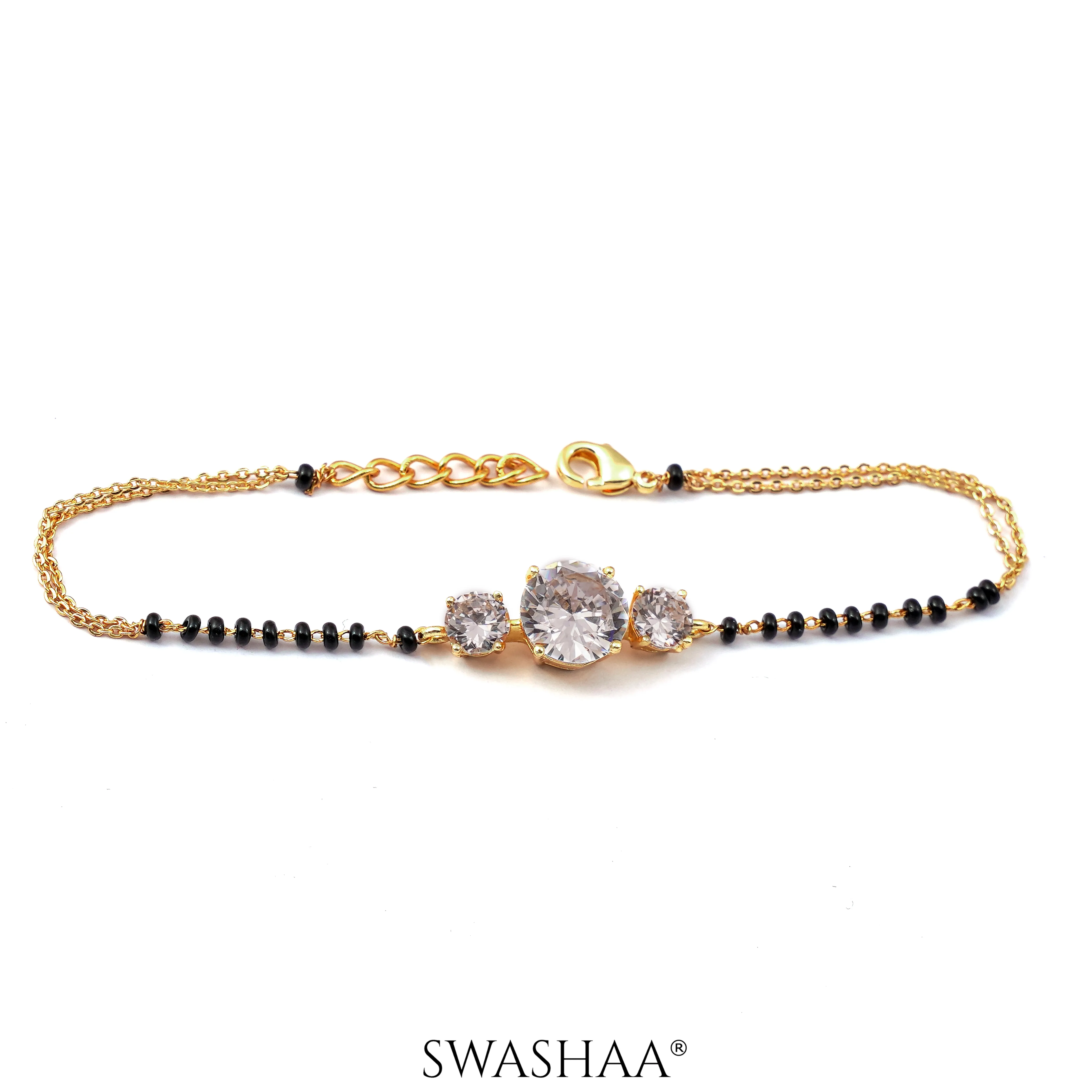 Adia 18K Gold Plated Mangalsutra Bracelet