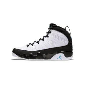 Air Jordan Mens 9 Retro University Blue Shoes