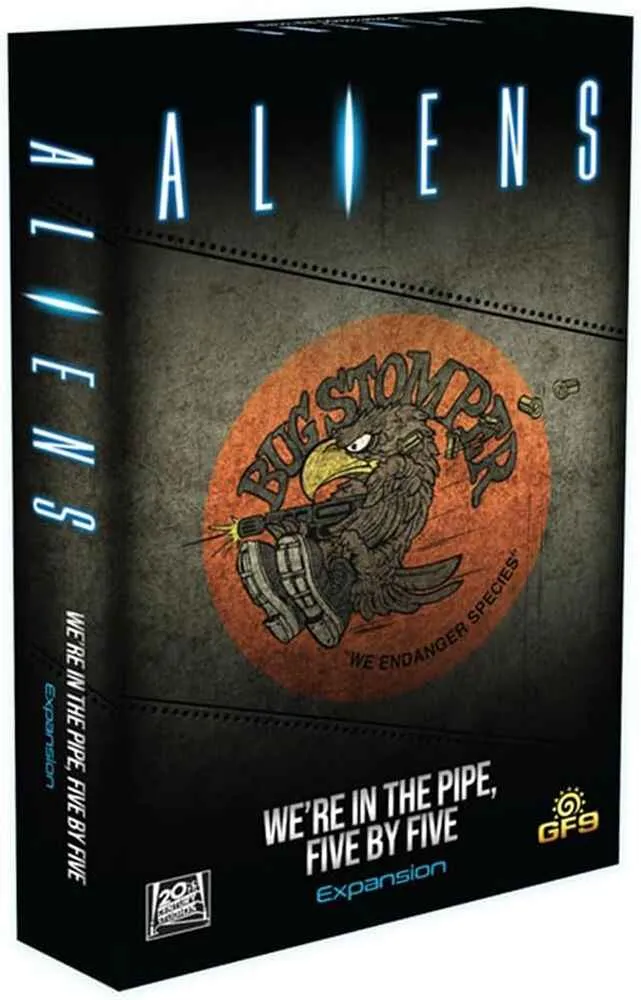 Aliens: We're In The Pipe, Five By Five Expansion Board Game