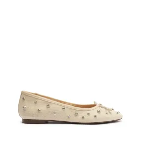 Arissa Shine Linen Flat