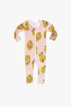 Artichoke Organic Cotton Zipper Pajama