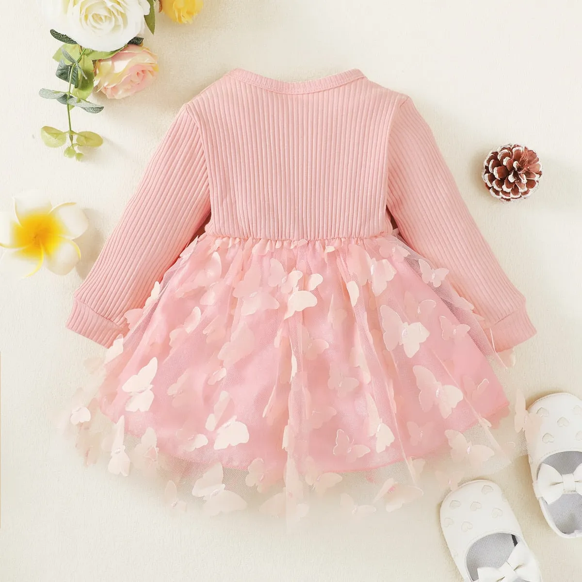 Baby Bowknot Butterfly Dress