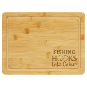 Bamboo Cutting Board with Drip Ring