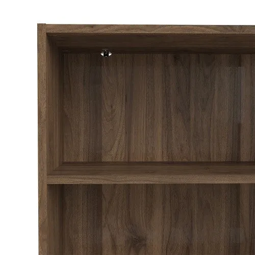 Basic Low Wide Bookcase With 2 Shelves