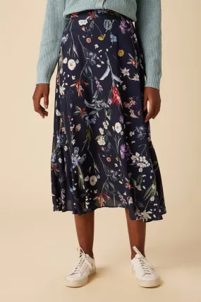 Blaze Ecovero Skirt - Gemini Navy