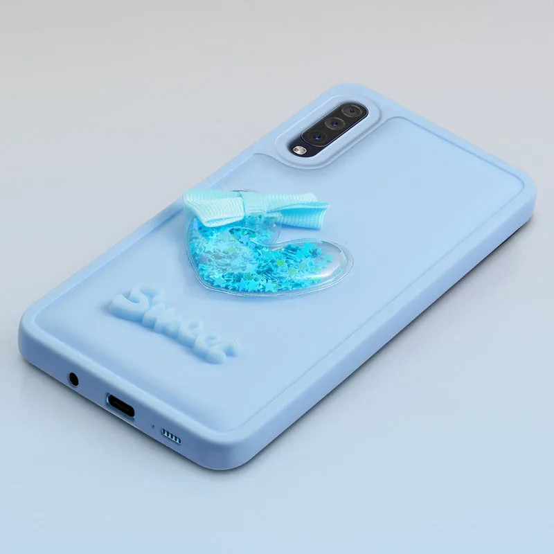 Bow Heart Cute Phone Back Cover for Samsung Samsung A50