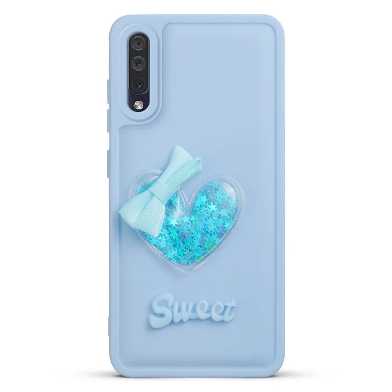 Bow Heart Cute Phone Back Cover for Samsung Samsung A50