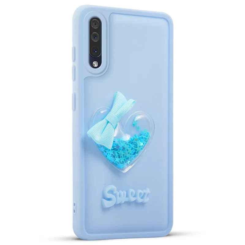 Bow Heart Cute Phone Back Cover for Samsung Samsung A50