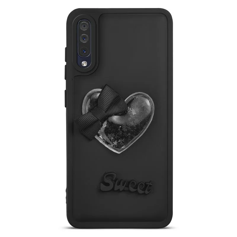 Bow Heart Cute Phone Back Cover for Samsung Samsung A50