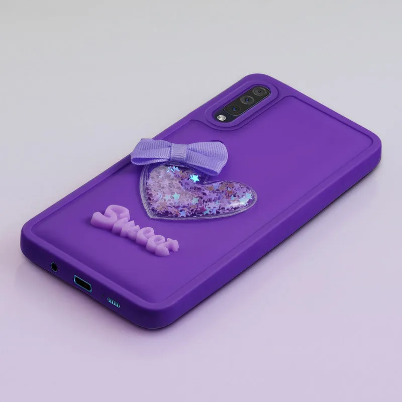 Bow Heart Cute Phone Back Cover for Samsung Samsung A50