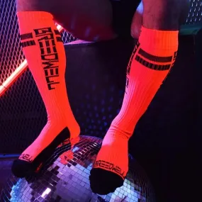 BREEDWELL Newschool Classic Sock Neon Orange Socks 13