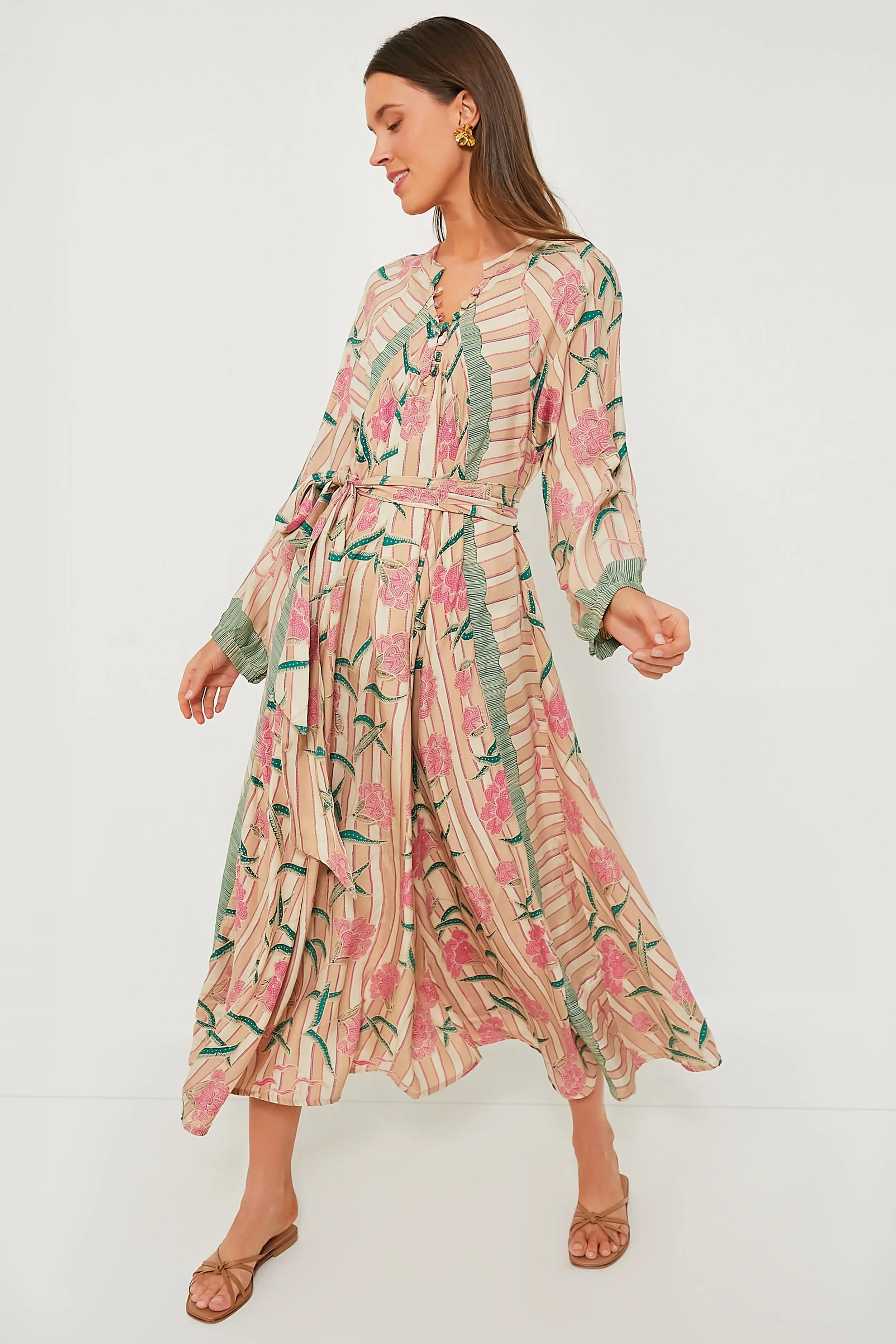 Chamomile Rose Fiore Maxi Dress