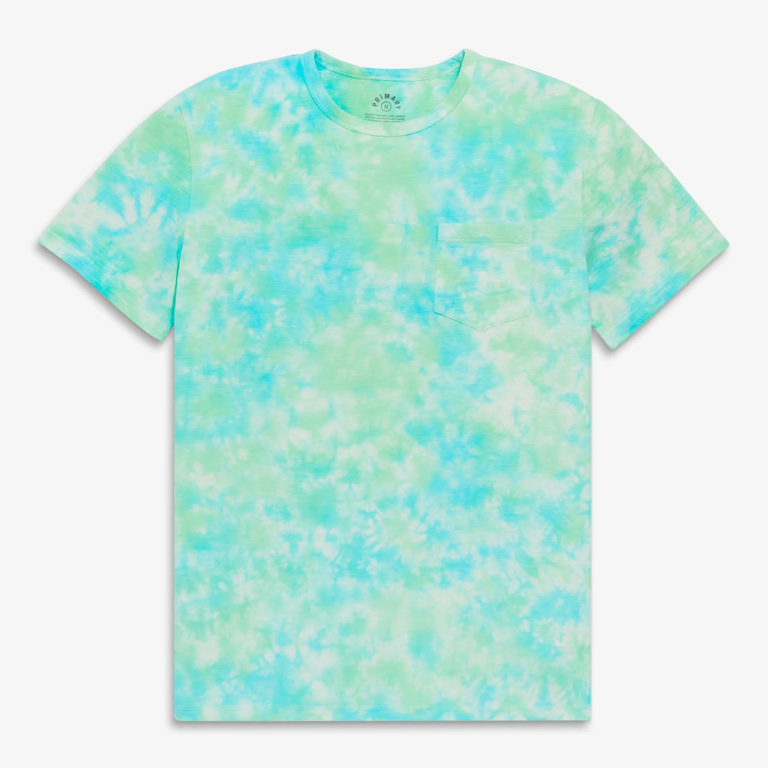 Clearance fit 2 grown-ups tie-dye pocket tee 