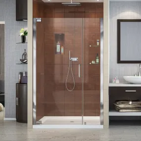 DreamLine Elegance 40 3/4 - 42 3/4 in. W x 72 in. H Frameless Pivot Shower Door