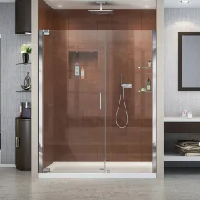 DreamLine Elegance 51-53 in. W x 72 in. H Frameless Pivot Shower Door