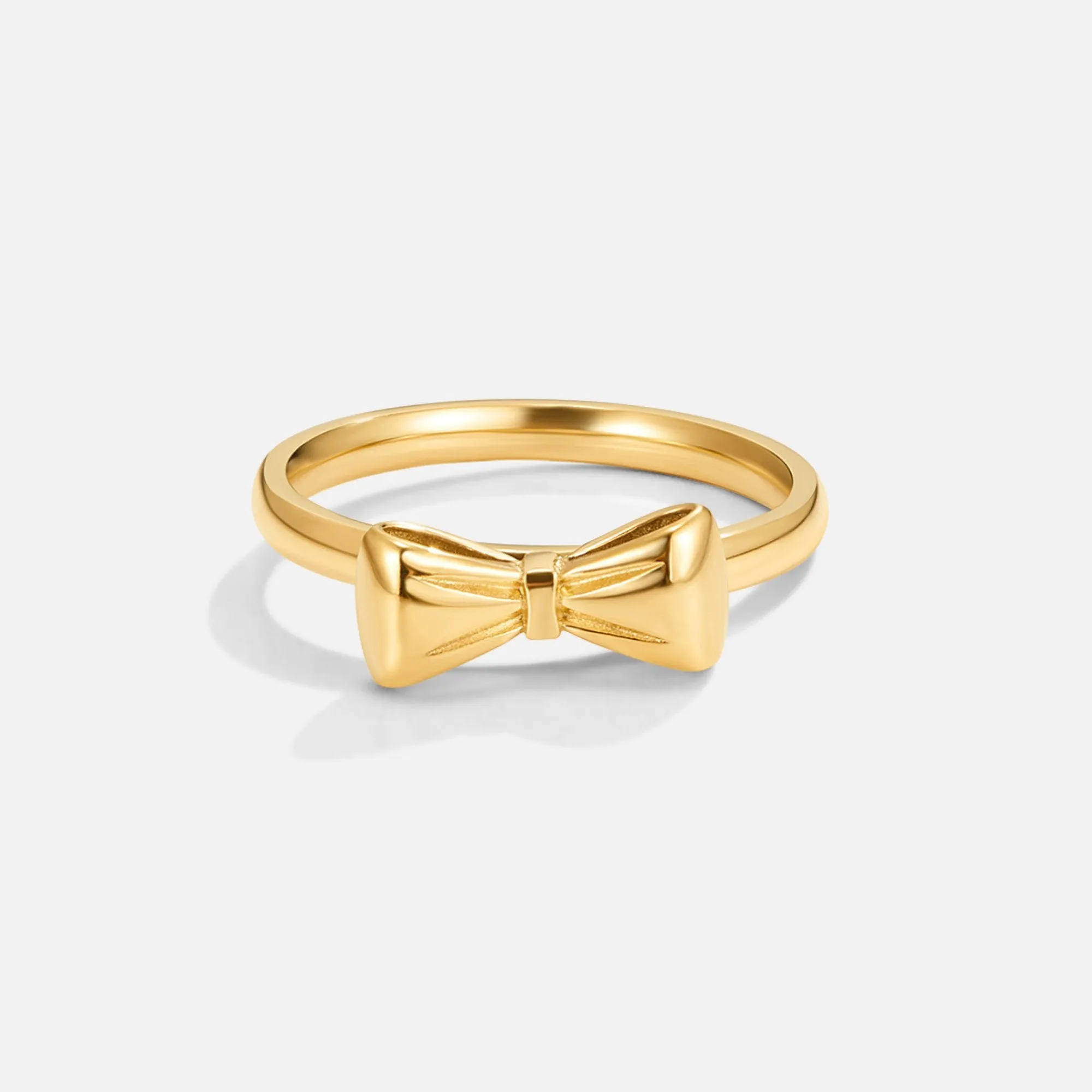 Ellie Gold Bow Ring