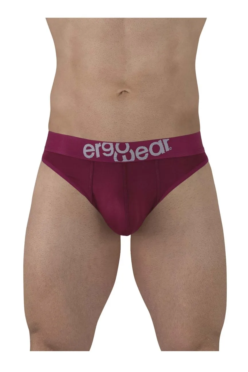 ErgoWear EW1499 HIP Thongs Burgundy