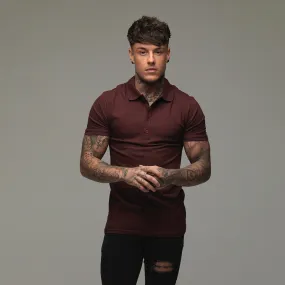 Father Sons Classic Burgundy Polo Shirt - FSH042