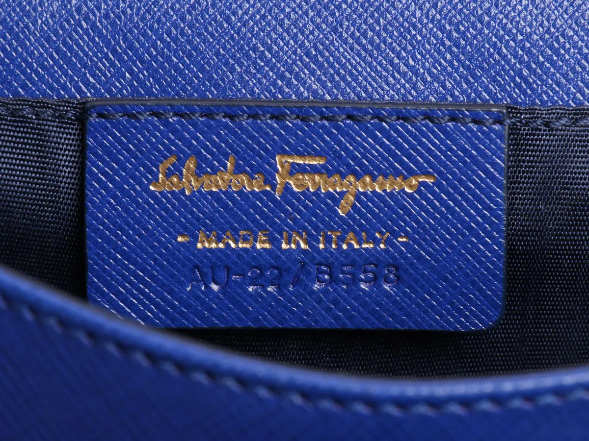 Ferragamo Zaffiro Viola Miss Vara Bag