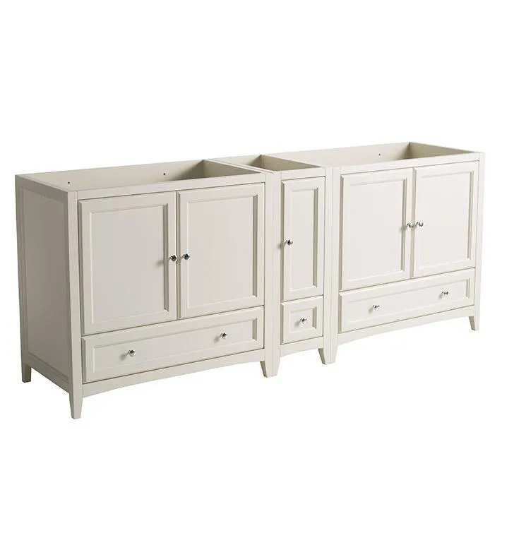 Fresca Oxford 83 Double Sink Bathroom Cabinets