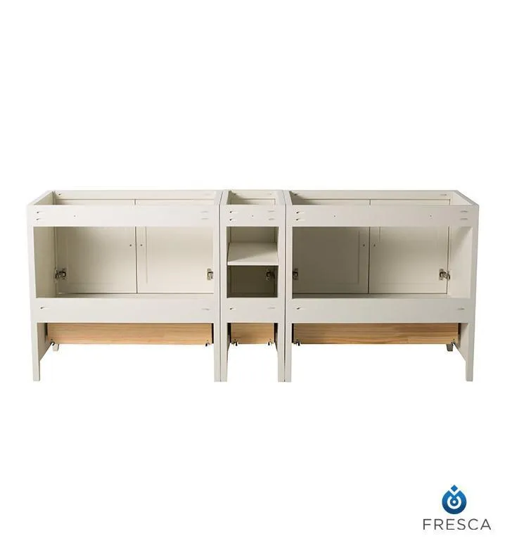 Fresca Oxford 83 Double Sink Bathroom Cabinets