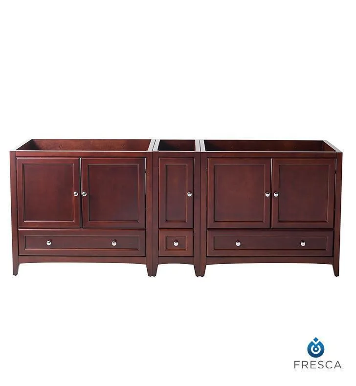 Fresca Oxford 83 Double Sink Bathroom Cabinets