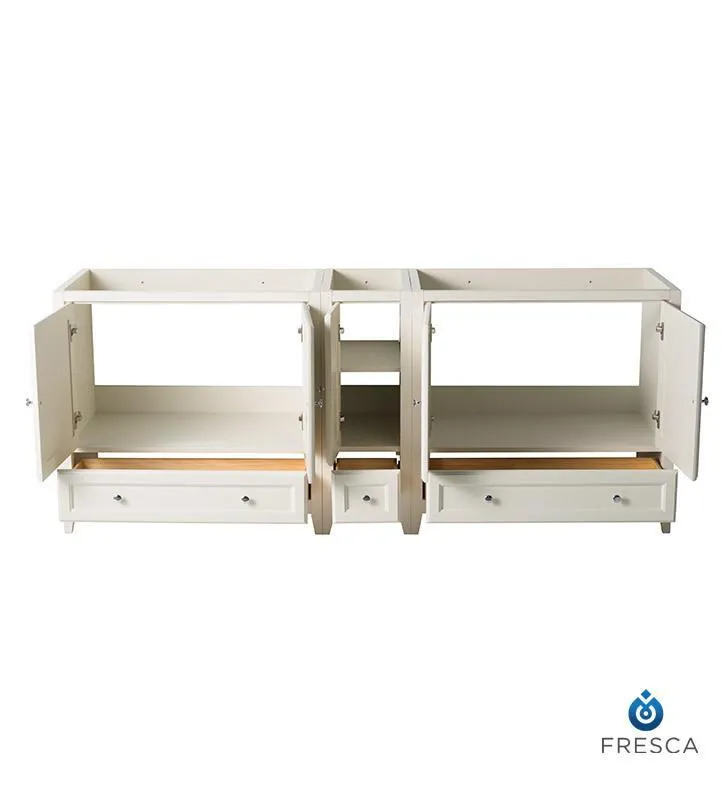 Fresca Oxford 83 Double Sink Bathroom Cabinets