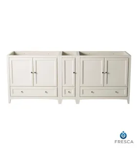 Fresca Oxford 83 Double Sink Bathroom Cabinets