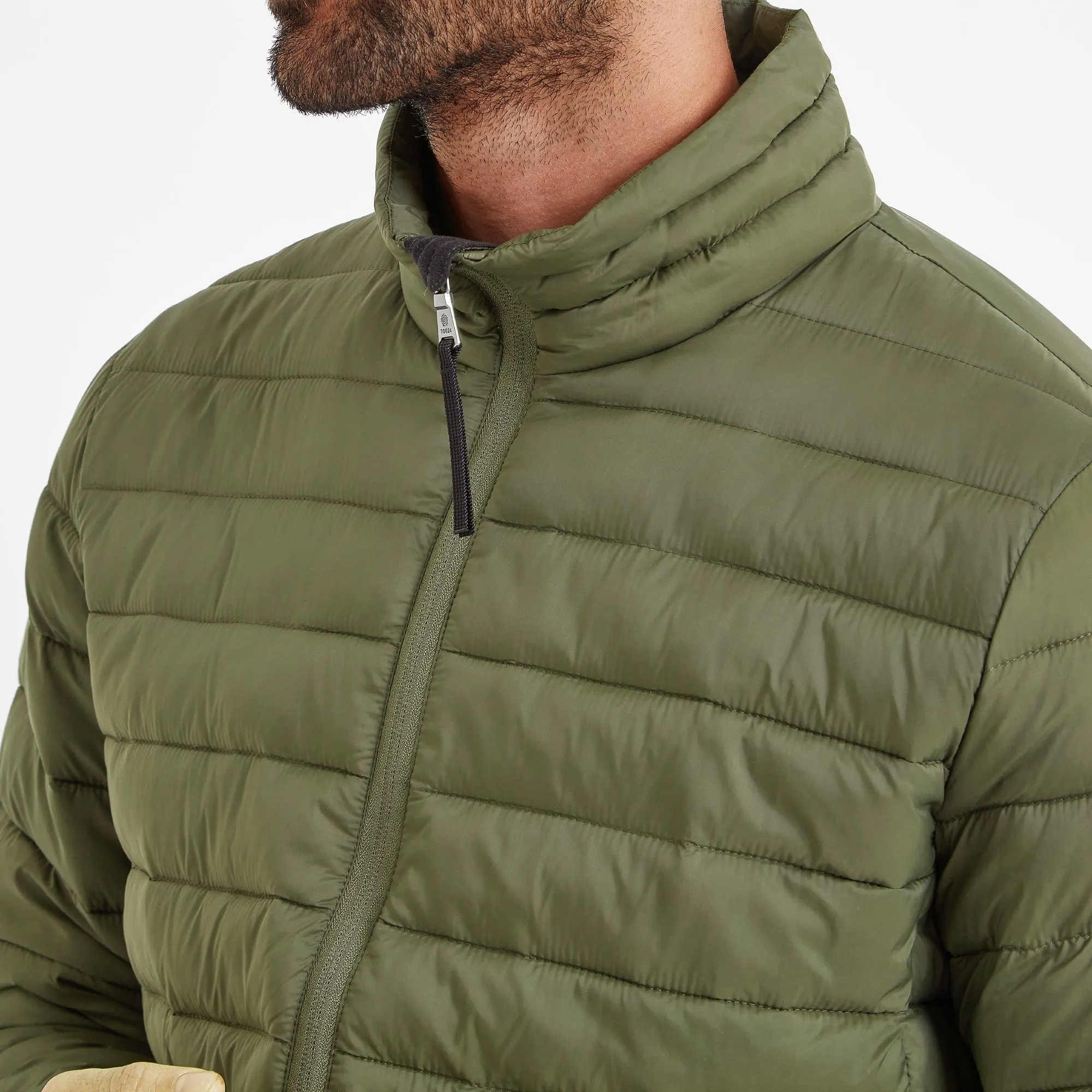 Gibson Mens Insulated Padded Jacket - Khaki