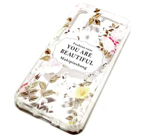 Huawei Nova 5T decorative clear transparent phone case you are beautiful