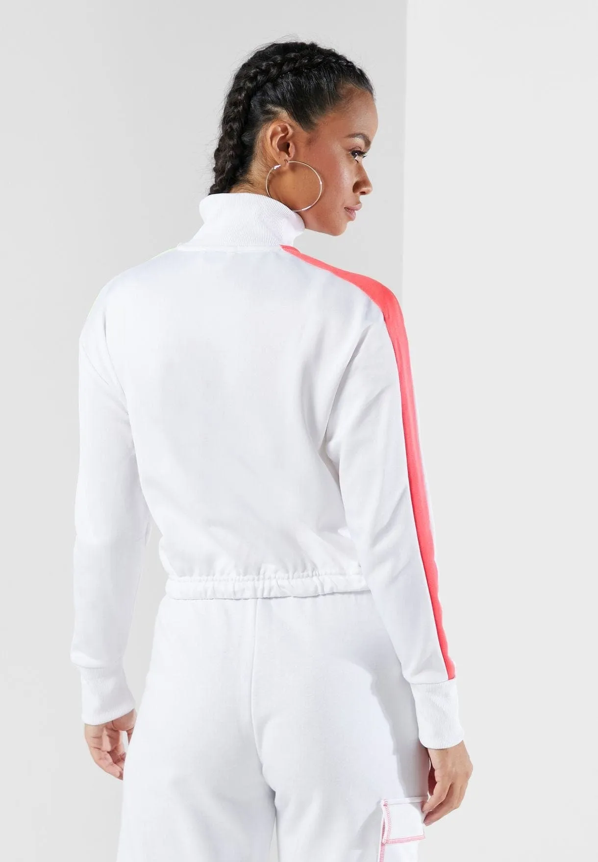 Iconic T7 Crop Jacket PT Puma White-Spec