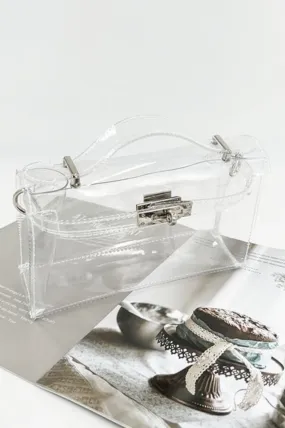 Kelsey Clear Top Handle Bag