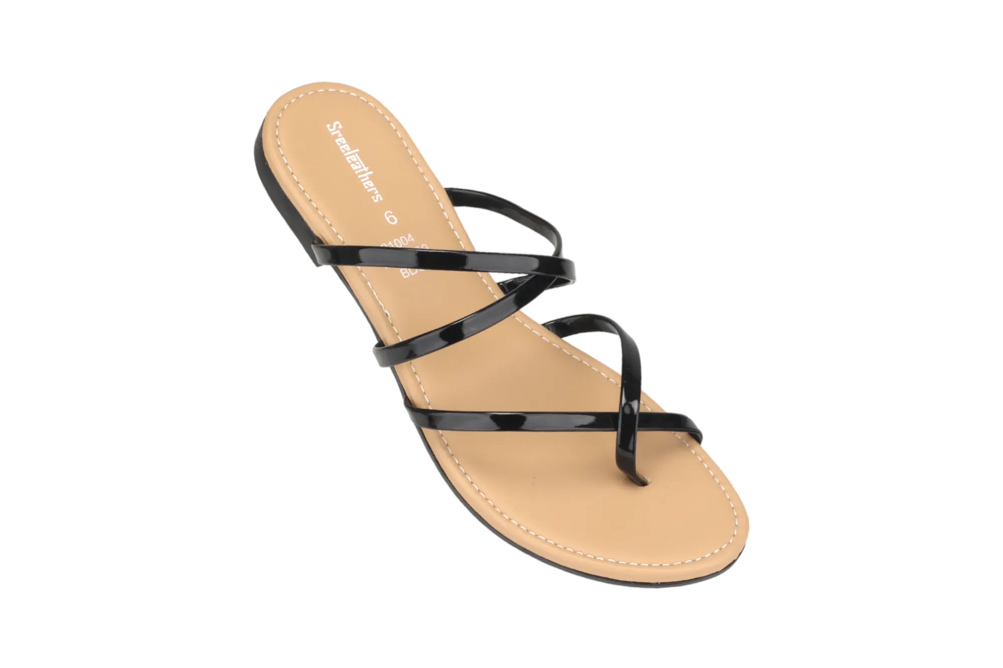 Ladies flat chappal 21004