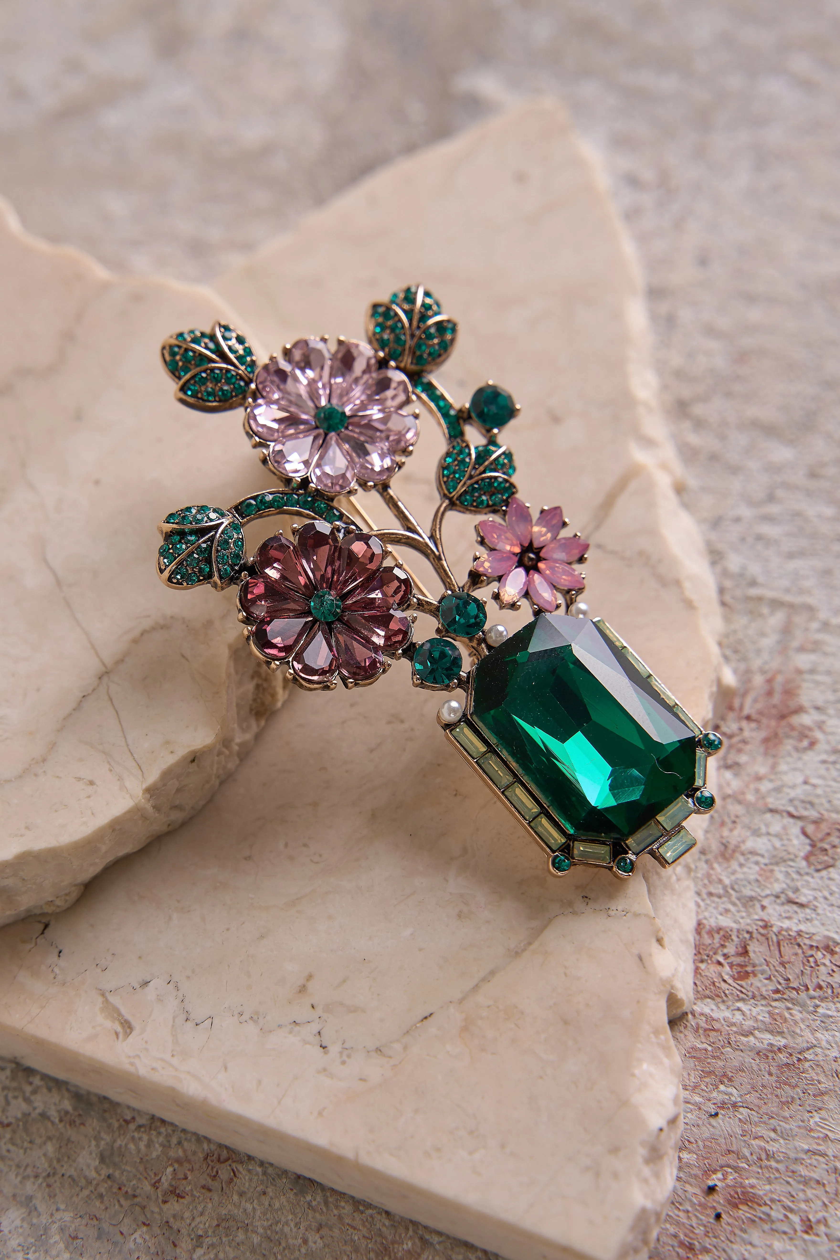 Les Fleurs Brooch