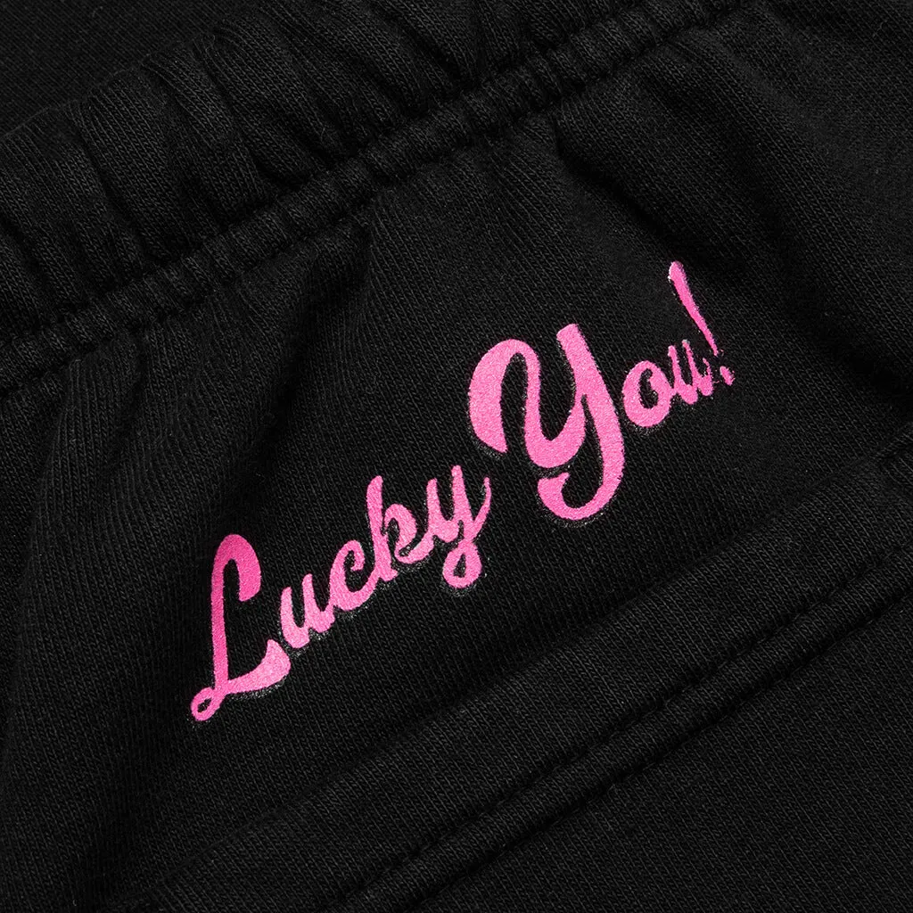 Lucky You Sweatpants - Black