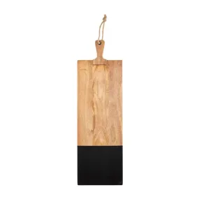 Mudpie Mango Wood One Stripe Serving Board