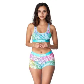 PSD Women's Rainbow Dollars Sports Bra