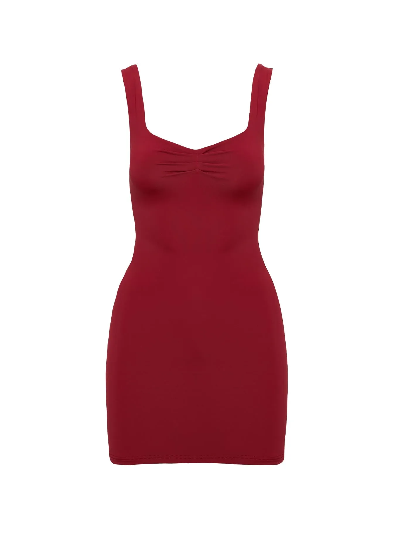 Rehna Mini Dress Burgundy