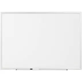 (Scratch & Dent) FORAY Magnetic Dry-Erase Boards With Aluminum Frame, White Board, Silver Frame, 72” x 48” Item # 1257157