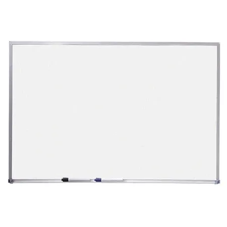 (Scratch & Dent) Quartet Outlet Standard Dry-Erase Board, 36 x 48, White Board, Aluminum Frame