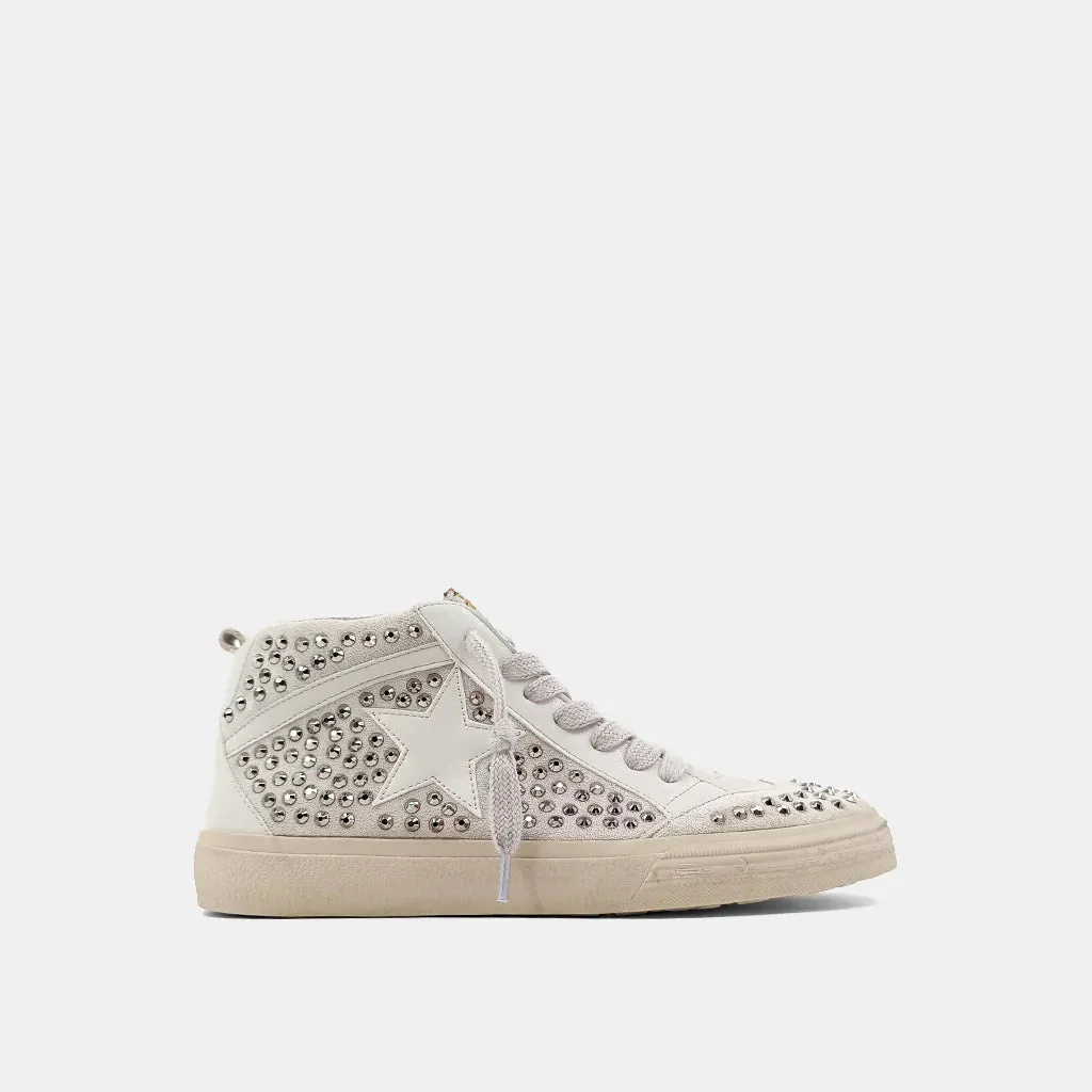 Shu Shop Severine Metallic Stud Sneakers