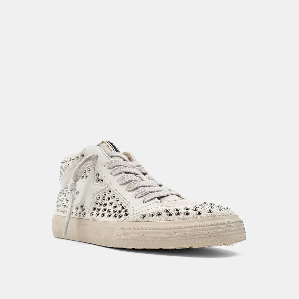 Shu Shop Severine Metallic Stud Sneakers