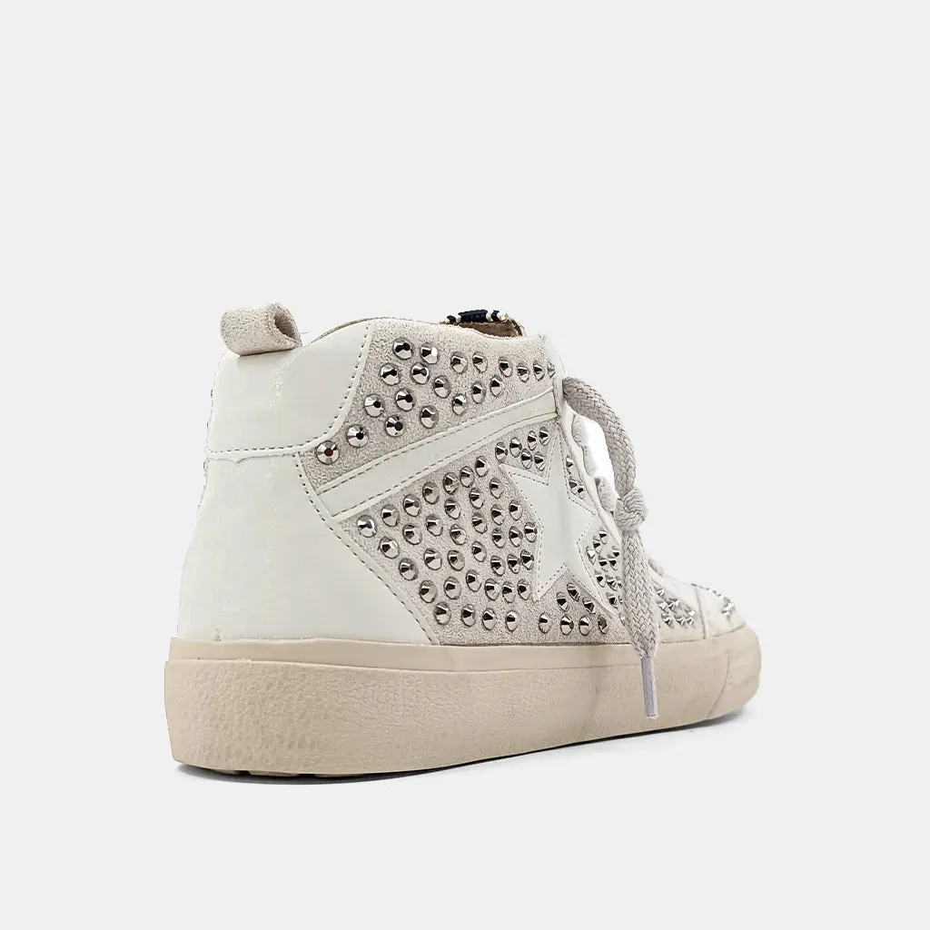 Shu Shop Severine Metallic Stud Sneakers