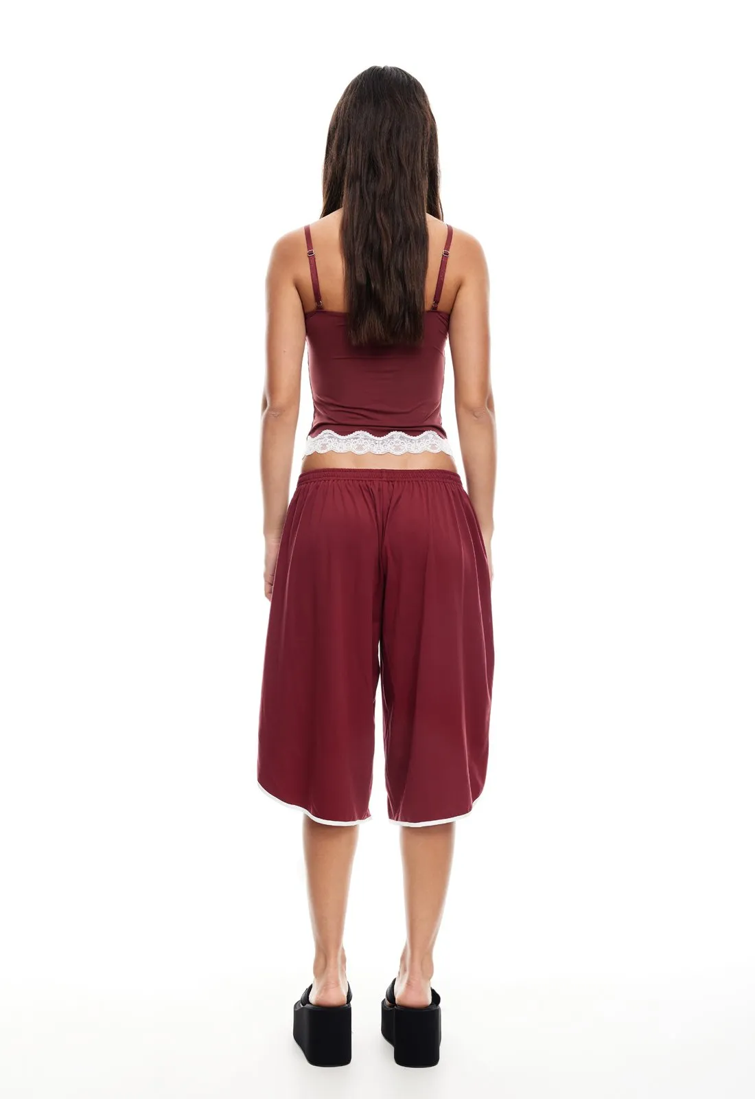 SPECTATE SHORT - BURGUNDY