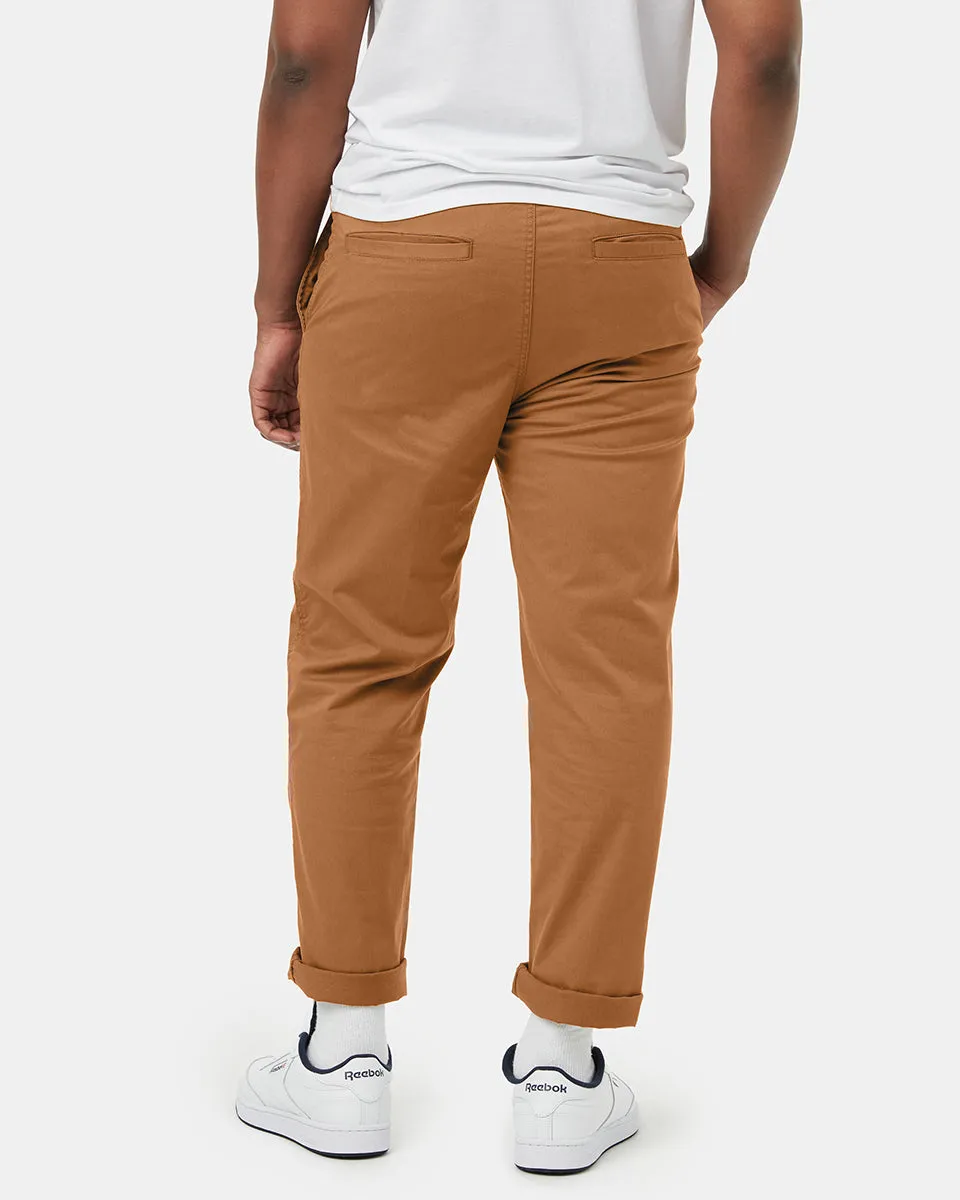 Stretch Twill Straight Pull On Pant