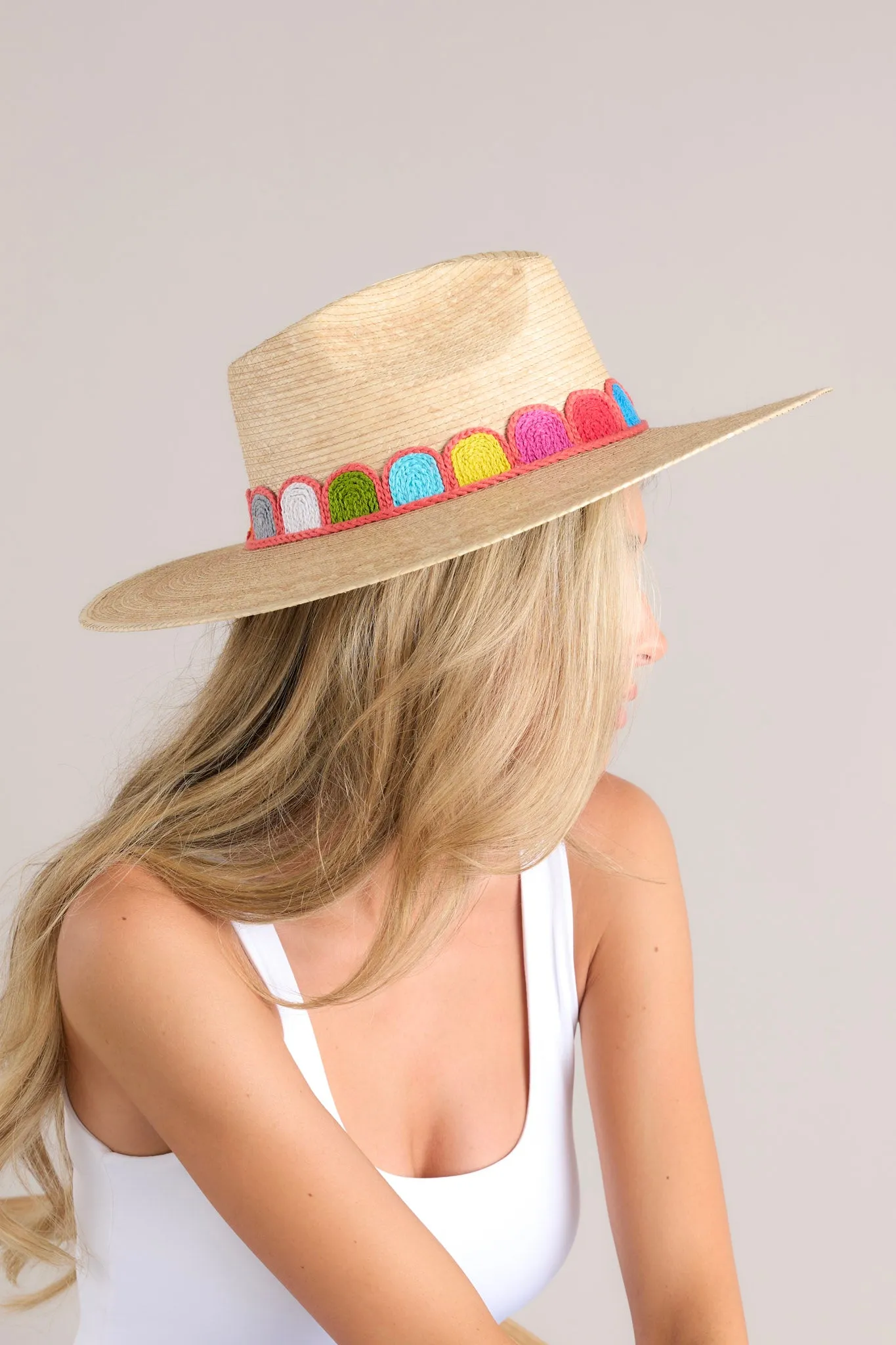 Sunshine Tienda Kandy Crotchet Palm Hat